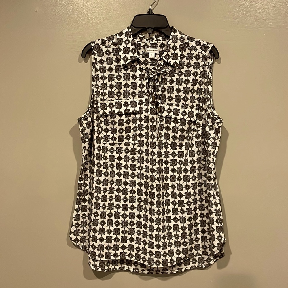 Croft&Barrrow sleeveless blouse